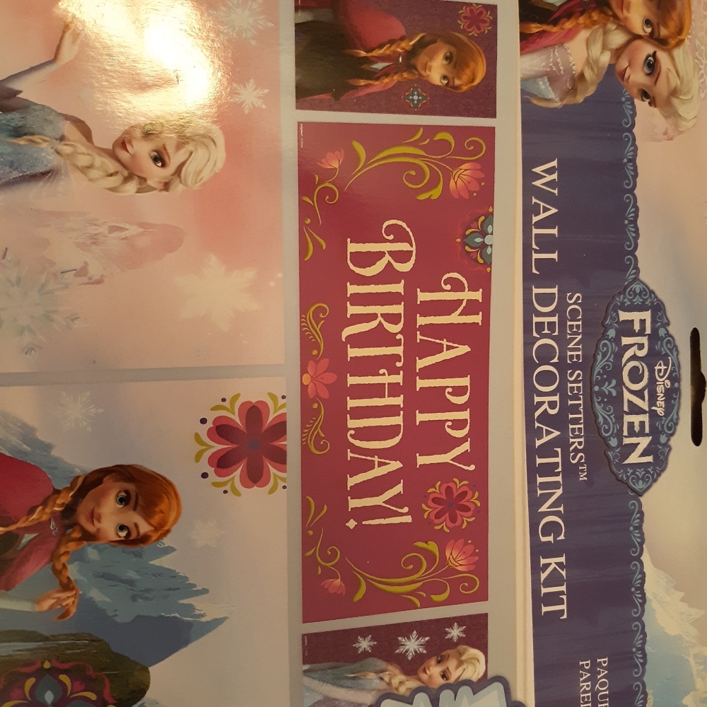 Frozen birthday themed party pack